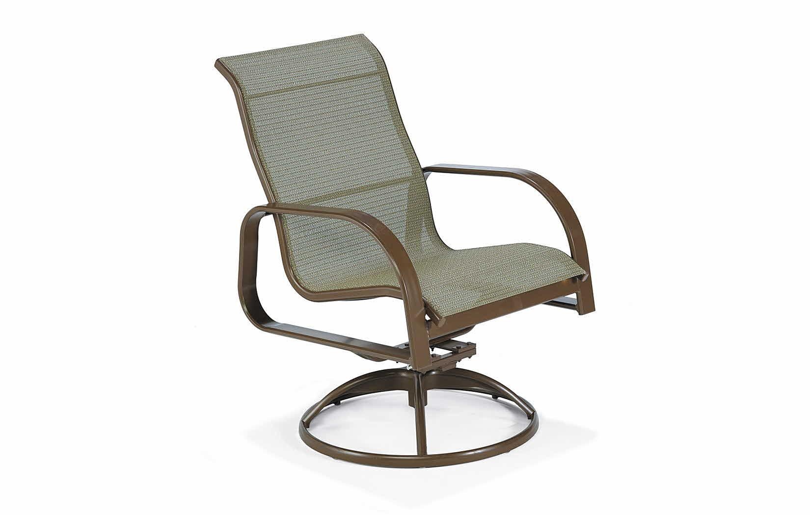 High back deals swivel patio chairs